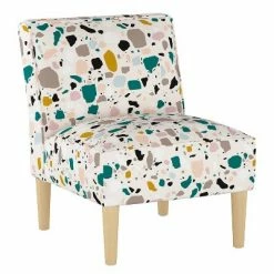 Cheap 🎁 Robin Chair Terrazzo Emerald Ochre - Skyline Furniture ⌛
