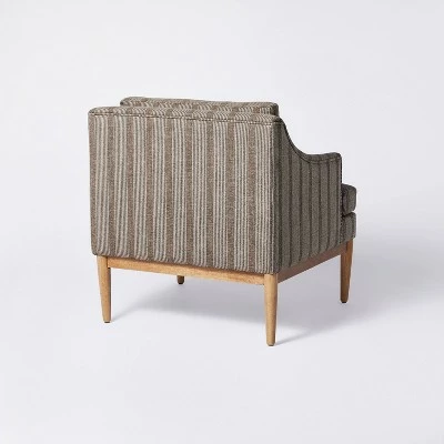 Best Pirce ✔️ Threshold Designed W/Studio McGee Howell Upholstered Accent Chair with Wood Base - Threshold™ designed with Studio McGee Light Gray 🤩 5 Best Pirce ✔️ Threshold Designed W/Studio McGee Howell Upholstered Accent Chair with Wood Base - Threshold™ designed with Studio McGee Light Gray 🤩 - Image 3