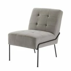 Best Pirce ⭐ eLuxury Armless Tufted Accent Chair 🎉 -Living Room Chairs Sales unnamed file 7590