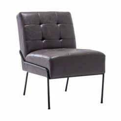 Best Pirce ⭐ eLuxury Armless Tufted Accent Chair 🎉 -Living Room Chairs Sales unnamed file 7591