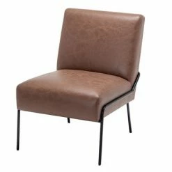 Best Pirce ⭐ eLuxury Armless Tufted Accent Chair 🎉 -Living Room Chairs Sales unnamed file 7593
