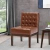 Outlet ⭐ Uintah Contemporary Tufted Accent Chair - Christopher Knight Home Midnight Black/dark Espresso 👍 -Living Room Chairs Sales unnamed file 7596