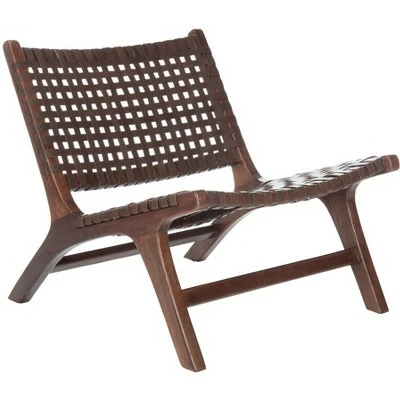 Buy ๐ Luna Leather Woven Accent Chair - Safavieh ๐ 12 Buy ๐ Luna Leather Woven Accent Chair - Safavieh ๐ - Image 10