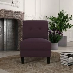 Best deal 😀 George Armless Chair - Handy Living Oatmeal 🛒 -Living Room Chairs Sales unnamed file 7633