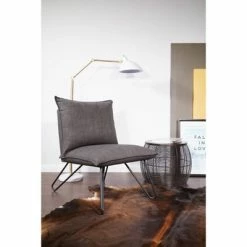 Wholesale 😉 Riverdale Chair - OSP Home Furnishings Asphalt 🔥 -Living Room Chairs Sales unnamed file 7669