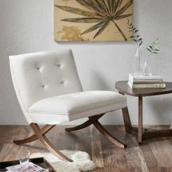 Outlet 🔔 Ink+Ivy Wynn Accent Chair White 🥰