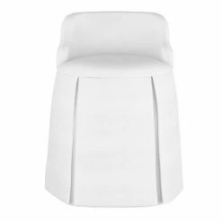 Buy 😍 Vanity Chair Solids - Simply Shabby Chic® Twill White ⌛ -Living Room Chairs Sales unnamed file 7713