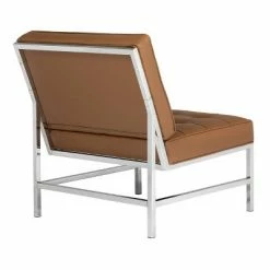 Budget 🎁 Ashlar Bonded Leather Tufted Chair - Studio Designs Home Black 🛒 -Living Room Chairs Sales unnamed file 7717