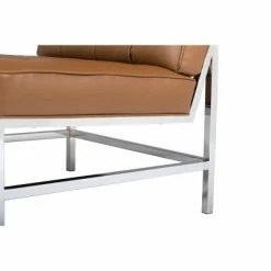 Budget 🎁 Ashlar Bonded Leather Tufted Chair - Studio Designs Home Black 🛒 -Living Room Chairs Sales unnamed file 7720