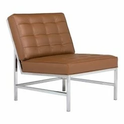 Budget 🎁 Ashlar Bonded Leather Tufted Chair - Studio Designs Home Black 🛒 -Living Room Chairs Sales unnamed file 7722