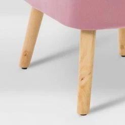 Wholesale 🌟 Lynwood Velvet Armless Accent Chair Pink - CorLiving 🛒 -Living Room Chairs Sales unnamed file 7752