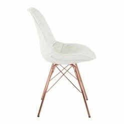 Buy 🔥 OSP Home Furnishings Langdon Chair In Faux Leather - Ave Six Black 😍