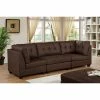Cheap 😀 Nicolson Tufted Armless Chair Brown - HOMES: Inside + Out 👏 -Living Room Chairs Sales unnamed file 7768