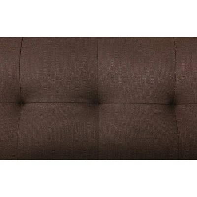 Cheap ๐ Nicolson Tufted Armless Chair Brown - HOMES: Inside + Out ๐ 4 Cheap ๐ Nicolson Tufted Armless Chair Brown - HOMES: Inside + Out ๐ - Image 2