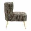 Top 10 🛒 Fran Contemporary Upholstered Slipper Chair - LumiSource Gold/gray 🎁 -Living Room Chairs Sales unnamed file 7870