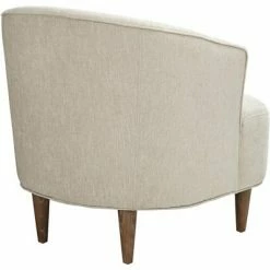Best reviews of ❤️ 55 Downing Street Herringbone Beige Fabric Modern Accent Chair 👏 -Living Room Chairs Sales unnamed file 7959