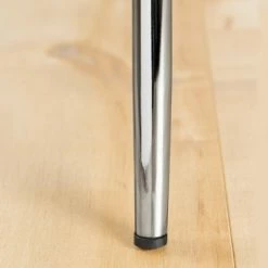 Best Pirce ⌛ Flam Chair with Silver Metal Legs - South Shore Pink/silver 🛒 -Living Room Chairs Sales unnamed file 8115