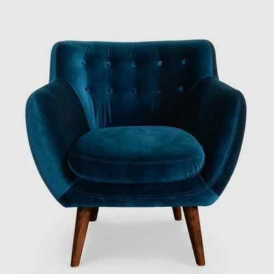 Best deal π Rhodes Mid Century Modern Tufted Armchair - RST Brands Steel Gray π 11 Best deal π Rhodes Mid Century Modern Tufted Armchair - RST Brands Steel Gray π - Image 9