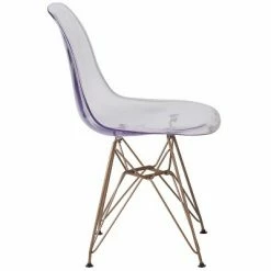Brand new 👍 Flash Furniture Elon Series Ghost Chair with Gold Metal Base 👏 -Living Room Chairs Sales unnamed file 8157
