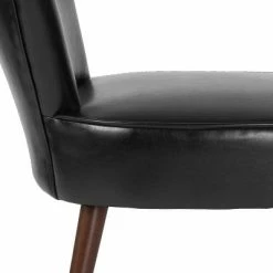 Deals ⭐ Flash Furniture HERCULES Holloway Series Black LeatherSoft Retro Chair 👍 -Living Room Chairs Sales unnamed file 8170