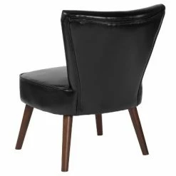 Deals ⭐ Flash Furniture HERCULES Holloway Series Black LeatherSoft Retro Chair 👍 -Living Room Chairs Sales unnamed file 8171