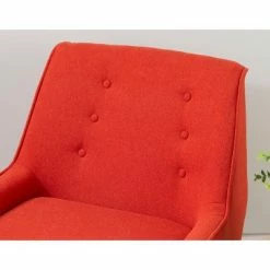 Flash Sale 🎁 Trelis Accent Chair - Linon Red ❤️ -Living Room Chairs Sales unnamed file 818