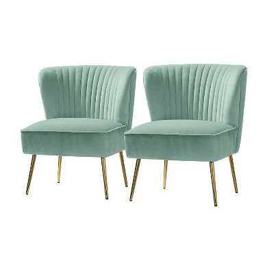 Deals π Quentin Velvet Accent Side Chair with Padded Seat Set of 2 | Karat Home β 17 Deals π Quentin Velvet Accent Side Chair with Padded Seat Set of 2 | Karat Home β - Image 15
