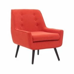 Flash Sale 🎁 Trelis Accent Chair - Linon Red ❤️ -Living Room Chairs Sales unnamed file 820