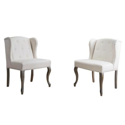 Budget βοΈ Set of 2 Niclas Accent Chair - Christopher Knight Home Light Gray π₯ 6 Budget βοΈ Set of 2 Niclas Accent Chair - Christopher Knight Home Light Gray π₯ - Image 4