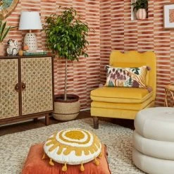 Hot Sale 🥰 Opalhouse Designed With Jungalow Bencia Slipper Chair - Opalhouse™ designed with Jungalow™ Light Blue 🌟 -Living Room Chairs Sales unnamed file 8241