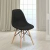 Promo 🥰 Flash Furniture Elon Series Fabric Chair with Wooden Legs 🧨