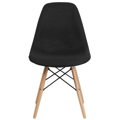 Promo π₯° Flash Furniture Elon Series Fabric Chair with Wooden Legs 𧨠8 Promo π₯° Flash Furniture Elon Series Fabric Chair with Wooden Legs 𧨠- Image 6