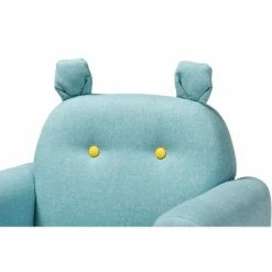 Discount 🌟 Kids' Gloria Fabric Upholstered Armchair with Animal Ears Blue - Baxton Studio 😉 -Living Room Chairs Sales unnamed file 8263