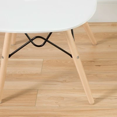 Brand new ๐ Annexe Eiffel Style Office Chair - South Shore Clear And White ๐ 5 Brand new ๐ Annexe Eiffel Style Office Chair - South Shore Clear And White ๐ - Image 3