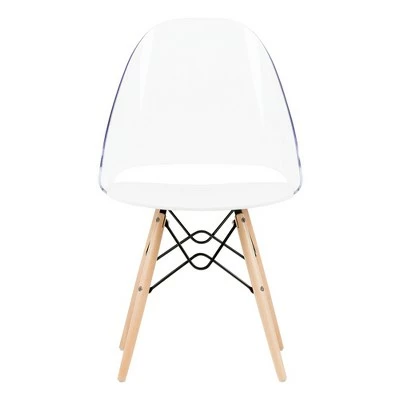 Brand new ๐ Annexe Eiffel Style Office Chair - South Shore Clear And White ๐ 8 Brand new ๐ Annexe Eiffel Style Office Chair - South Shore Clear And White ๐ - Image 6