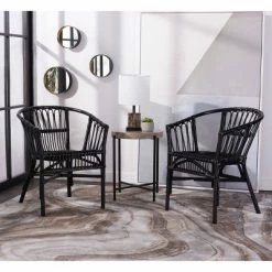 Coupon 😉 Set of 2 Adriana Accent Chairs - Safavieh Gray White Wash 🧨