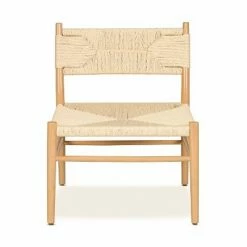 Best Pirce 🌟 Jameson Lounge Chair - Poly & Bark Natural 🤩 -Living Room Chairs Sales unnamed file 8393