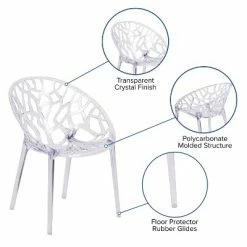 Top 10 🧨 Flash Furniture Specter Series Transparent Stacking Side Chair ⌛ -Living Room Chairs Sales unnamed file 8410