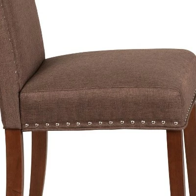 Hot Sale ๐ Flash Furniture HERCULES Hampton Hill Series Parsons Chair with Accent Nail Trim ๐ฅฐ 4 Hot Sale ๐ Flash Furniture HERCULES Hampton Hill Series Parsons Chair with Accent Nail Trim ๐ฅฐ - Image 2