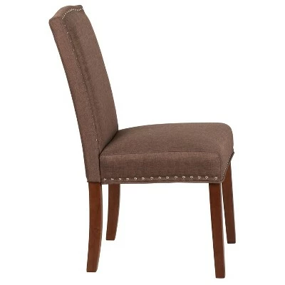 Hot Sale ๐ Flash Furniture HERCULES Hampton Hill Series Parsons Chair with Accent Nail Trim ๐ฅฐ 6 Hot Sale ๐ Flash Furniture HERCULES Hampton Hill Series Parsons Chair with Accent Nail Trim ๐ฅฐ - Image 4
