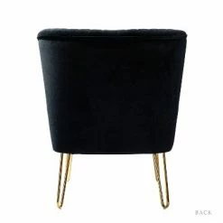Budget ✨ Upholstery Velvet Side Chair with Tufted Back | Karat Home ✔️ -Living Room Chairs Sales unnamed file 8468