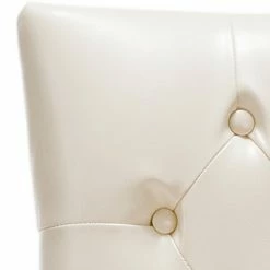 Coupon ⌛ Amanda 19"H Tufted Chair w/ Nickel Nail Heads - Safavieh 🧨 -Living Room Chairs Sales unnamed file 8489