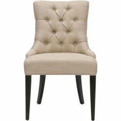 Coupon ⌛ Amanda 19"H Tufted Chair w/ Nickel Nail Heads - Safavieh 🧨 -Living Room Chairs Sales unnamed file 8492