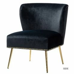 Best reviews of 🌟 Karat Home | Simon Accent Side Chair 🎉 -Living Room Chairs Sales unnamed file 8533