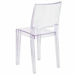 Coupon 🥰 Flash Furniture Phantom Series Transparent Stacking Side Chair 🌟 -Living Room Chairs Sales unnamed file 8566