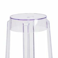 Deals 👍 Flash Furniture 29.75'' High Transparent Barstool 👏 -Living Room Chairs Sales unnamed file 8579