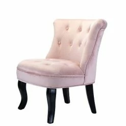 Top 10 😀 Louise Velvet Accent Chair with Tufted Button Back | Karat Home ⭐ -Living Room Chairs Sales unnamed file 8596