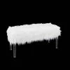 Wholesale 😍 Faux Fur Storage Bench White - Silverwood 💯 -Living Room Chairs Sales unnamed file 86