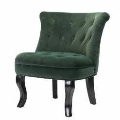 Top 10 😀 Louise Velvet Accent Chair with Tufted Button Back | Karat Home ⭐ -Living Room Chairs Sales unnamed file 8605