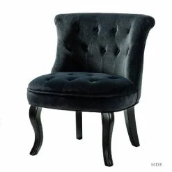 Top 10 😀 Louise Velvet Accent Chair with Tufted Button Back | Karat Home ⭐ -Living Room Chairs Sales unnamed file 8608